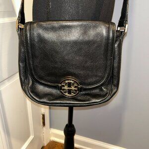 Tory Burch Amada Classic Flap Saddle Design Crossbody Bag